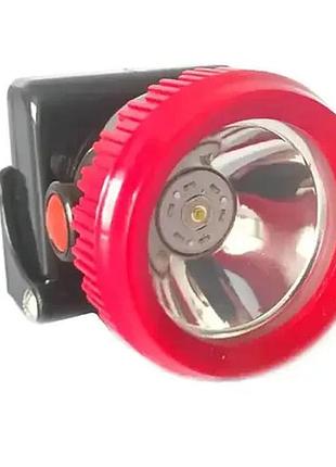 Фонарь шахтерский shanxing sx-008 коногонка