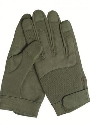 Mil-tec "army gloves olive тактичний рукавички, розмір m 12521001