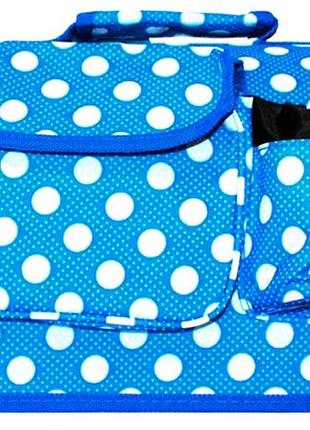 Сумка переноска для котів та собак синя розмір l (до 10 кг)