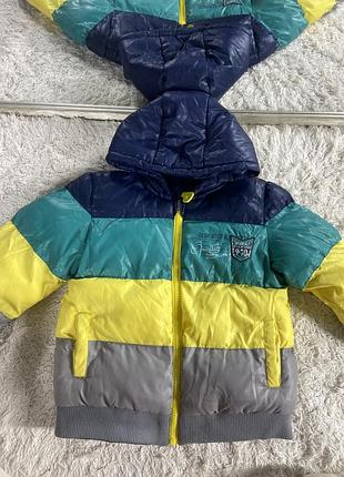Куртка дитяча двостороння