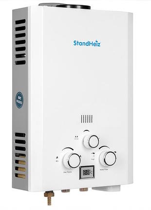 Газовый водонагреватель котел проточный 12l standheiz