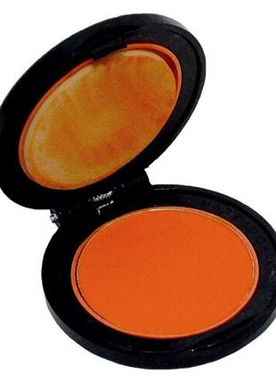 Цветная пудра для волос оранжевая