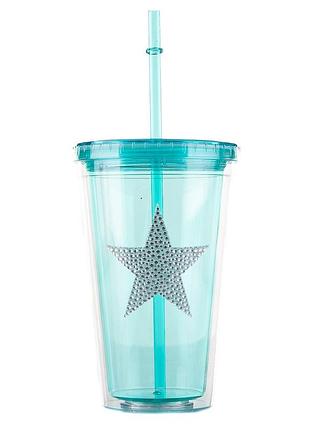 Стакан с крышкой и трубочкой cerve 500 мл 007rh