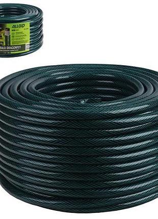 Шланг армований 3-х шаровий, "emerald dragonfly" 1/2" 50м. alloid base
