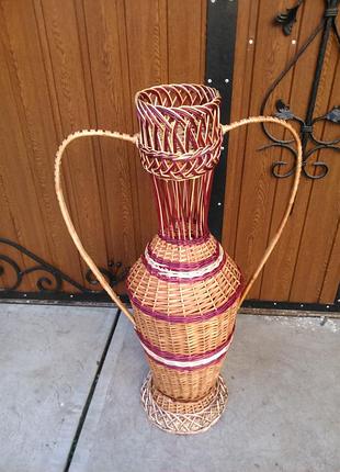 Амфора для цветов "темный тон" №2