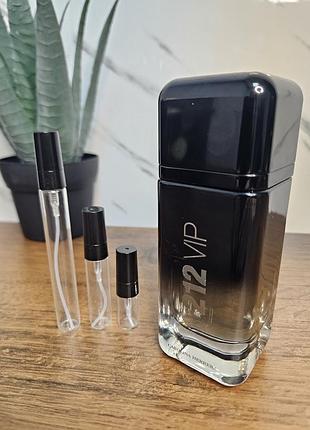 Carolina herrera 212 vip black оригинал распив