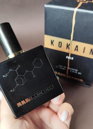 Парфюмированая вода унысекс rammstein kokain gold 20мл распив оригинальной парфюмерии 20 мл
