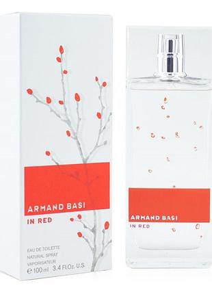 Armand basi in red 100 мл. туалетна вода жіноча арманд баси ін ред