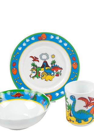 Vt-404d детский набор динозавры vittora 3пр.