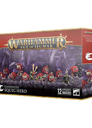 Набір мініатюр warhammer age of sigmar, gloomspite gitz: squig herd