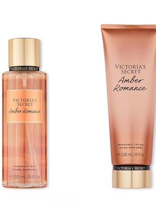 Набор подарочный спрей мист и лосьон крем восточный аромат парфюмированый виктория сикрет victoria secret