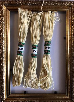 Мулине peri 3047 8м, 100% длинноволокнистый египетский хлопок, нитки для вышивки