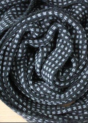 Шерстяной вязанный шарф nicola,s , шерсть