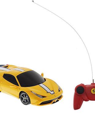 Машинка на пульте управления ferrari 458 speciale a rastar