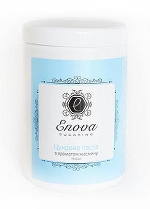 Сахарная паста для шугаринга enova sugaring плотная (голубая, с ароматом жасмина) 1400 г чп