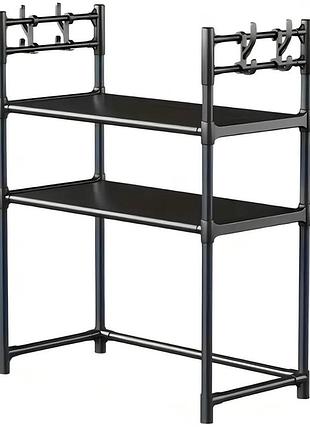 Полиця-стелаж для мікрохвильовки - кухонний стелаж для мікрохвильової печі