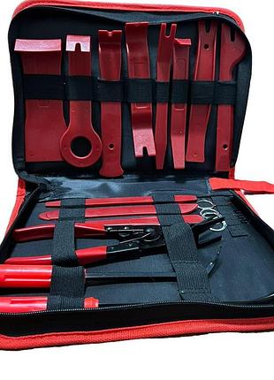 Инструменты для авторемонта - набор съемников для снятия обшивки и плоскогубцы