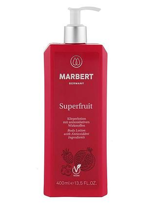 Лосьйон для тіла суперфрукт marbert superfruit body lotion with antioxidant ingredients, 400 мл