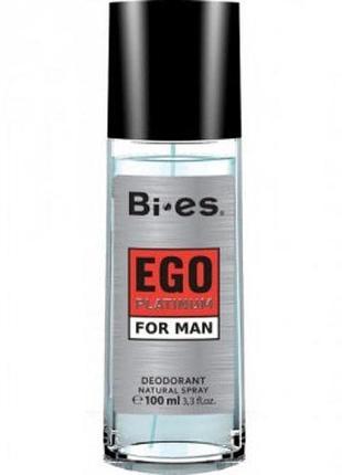 Чоловічий парфум bi-es ego platinum 100 мл
