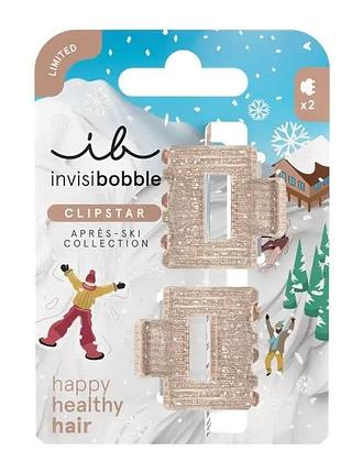 Заколка для волосся invisibobble clipstar apres ski shimmer