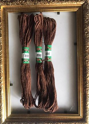 Мулине peri 898 8м, 100% длинноволокнистый египетский хлопок, нитки для вышивки