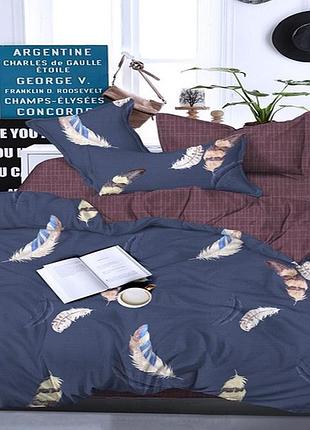 Постільна білизна сатин s320 двоспальний євро