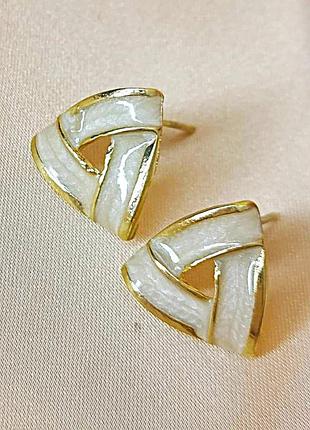 Серьги женские деликатная каждодневная бижутерия