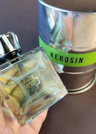 Парфюмерная вода унисекс rammstein kerosin остаток во флаконе 20мл