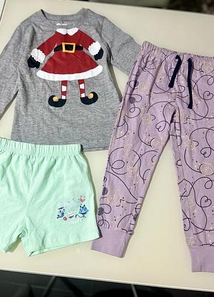 Дитяча піжама новий рік різдво шорти