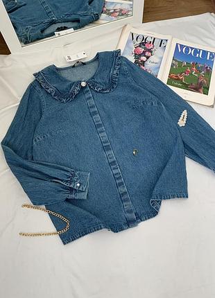 Нова джинсова сорочка