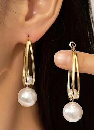 ​сережки біжутерія 2в 1 трансформери кольца та цвяшки