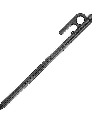 Колышек стальной naturehike cnh22zp018, 20 см, черный