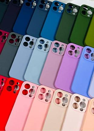 Накладка silicone case full camera protective (no logo) iphone 17