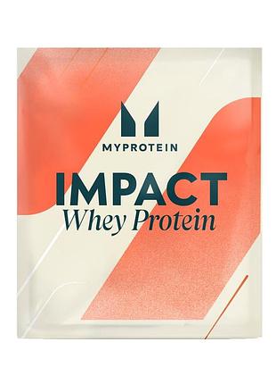 Impact whey protein, myprotein, сывороточный протеин 25g