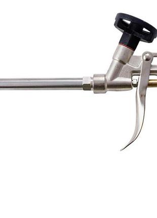 Пістолет для піни mastertool 290 мм тефлон держатель балона голка (81-8675)