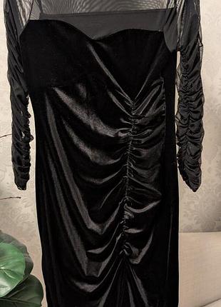 Черное платье праздничное.quiz 12/40