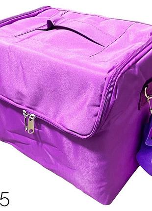 Тканевая сумка-кейс, чемодан, бьюти-кейс для мастера маникюра №25