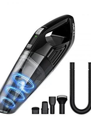 Портативний ручний автомобільний пилосос holife hm164a, акумуляторний, чорний