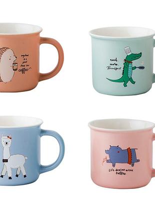 Vt-c-161355 чашка справжній друг vittora, 355мл