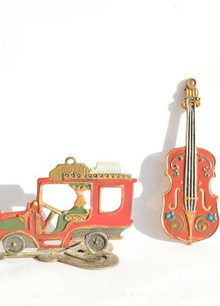 Цікава пара мініатюр, розписані з двох сторін