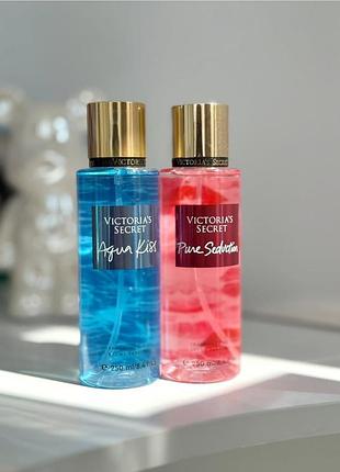 Набор парфюмированых спреєв для тела виктория сикрет/victoria's secret 250 мл