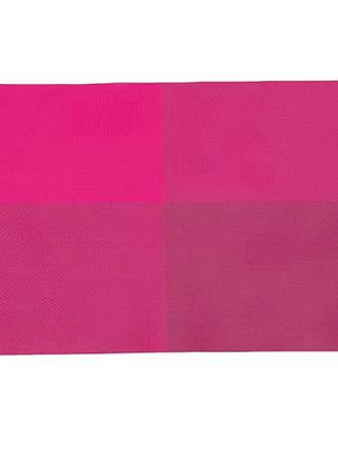 Салфетка сет пвх подставка под тарелку подложка сервировочный коврик для стола клетка 30*45 cm forkopt