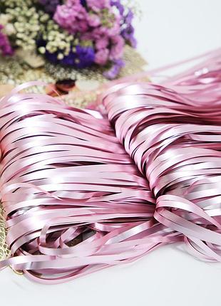 Шторка дощик для фотозони матова 2 м на 1 м рожевий