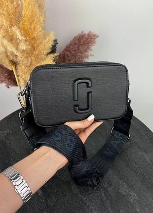 Женская сумка marc jacobs черная, сумочка марк джейкобс / жіноча сумка чорна