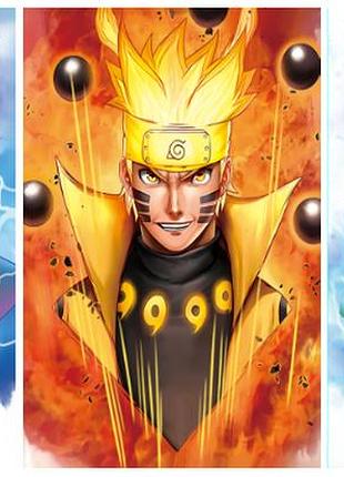 3d постер наруто 30×40 см — об’ємне зображення, ефект глибини