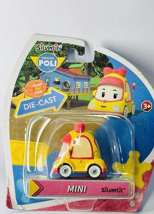 Машинка робокар полі (robocar poli) - міні, mini silverlit