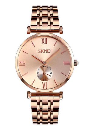 Skmei 9198rgrg-b rose gold-rose gold