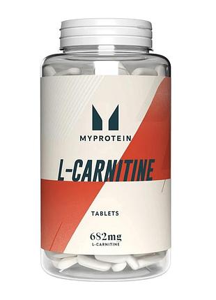 L-carnitine, myprotein, l-карнітин, 180 таблеток