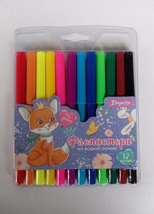 Фломастеры 12 цв 1 вересня