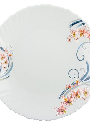 Квіткові вензеля wave тарілка десертна v-190fm, vittora 190 мм